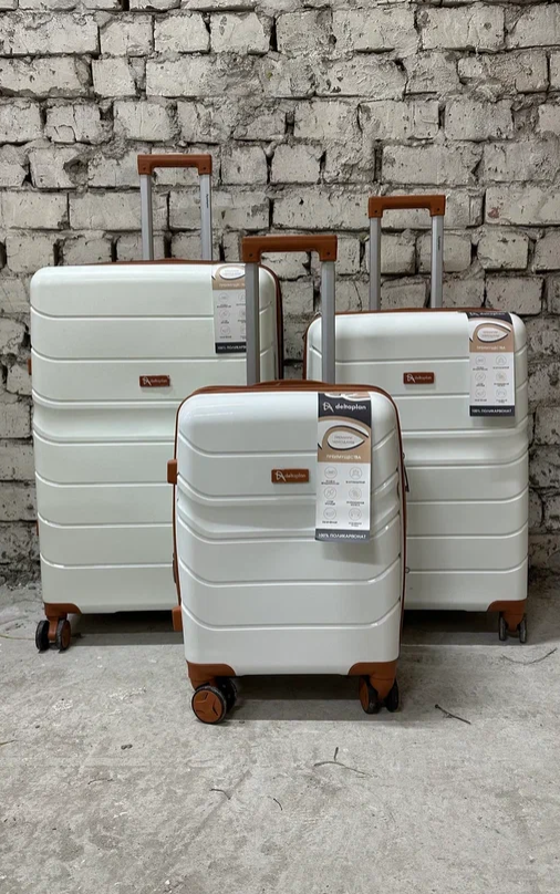 Набор чемоданов семейный - полипропилен Premium