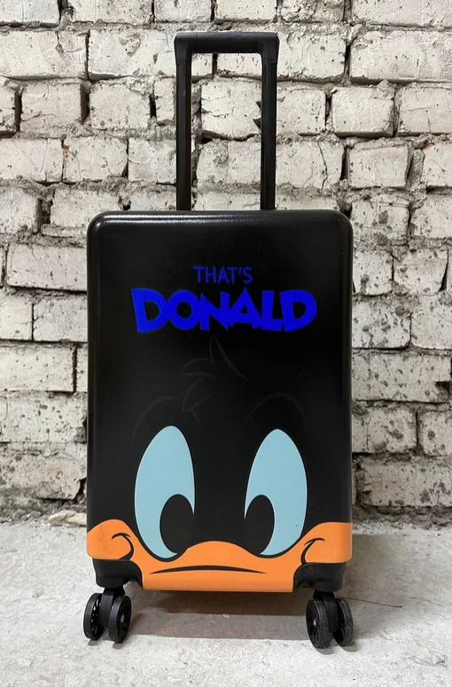 Детский чемодан "Donald" - Чёрный